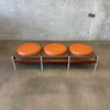 MCM Danish 3 Set Teak & Aluminum Bench As-Is - HOLD Product Image