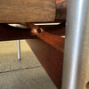 MCM Danish 3 Set Teak & Aluminum Bench As-Is - HOLD Product Image
