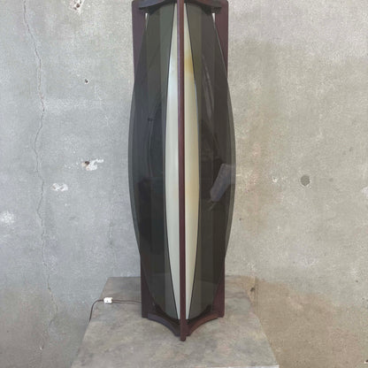 Mid Century Post Modern Totem Form Table Lamp By Adrian Pearsall for Modeline