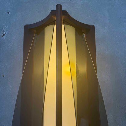 Mid Century Post Modern Totem Form Table Lamp By Adrian Pearsall for Modeline
