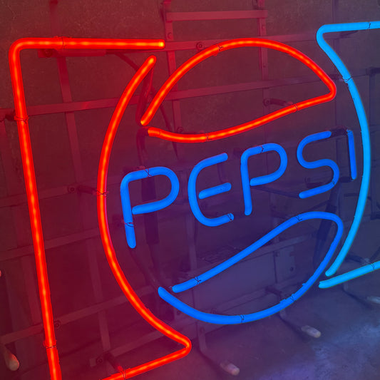 Vintage Pepsi Neon Sign
