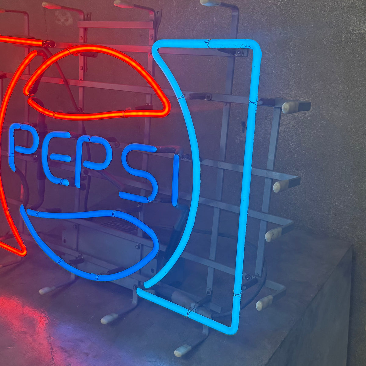 Vintage Pepsi Neon Sign