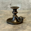 Heavy Solid Brass Candle Holder Victorian Revival Chamberstick Product Image