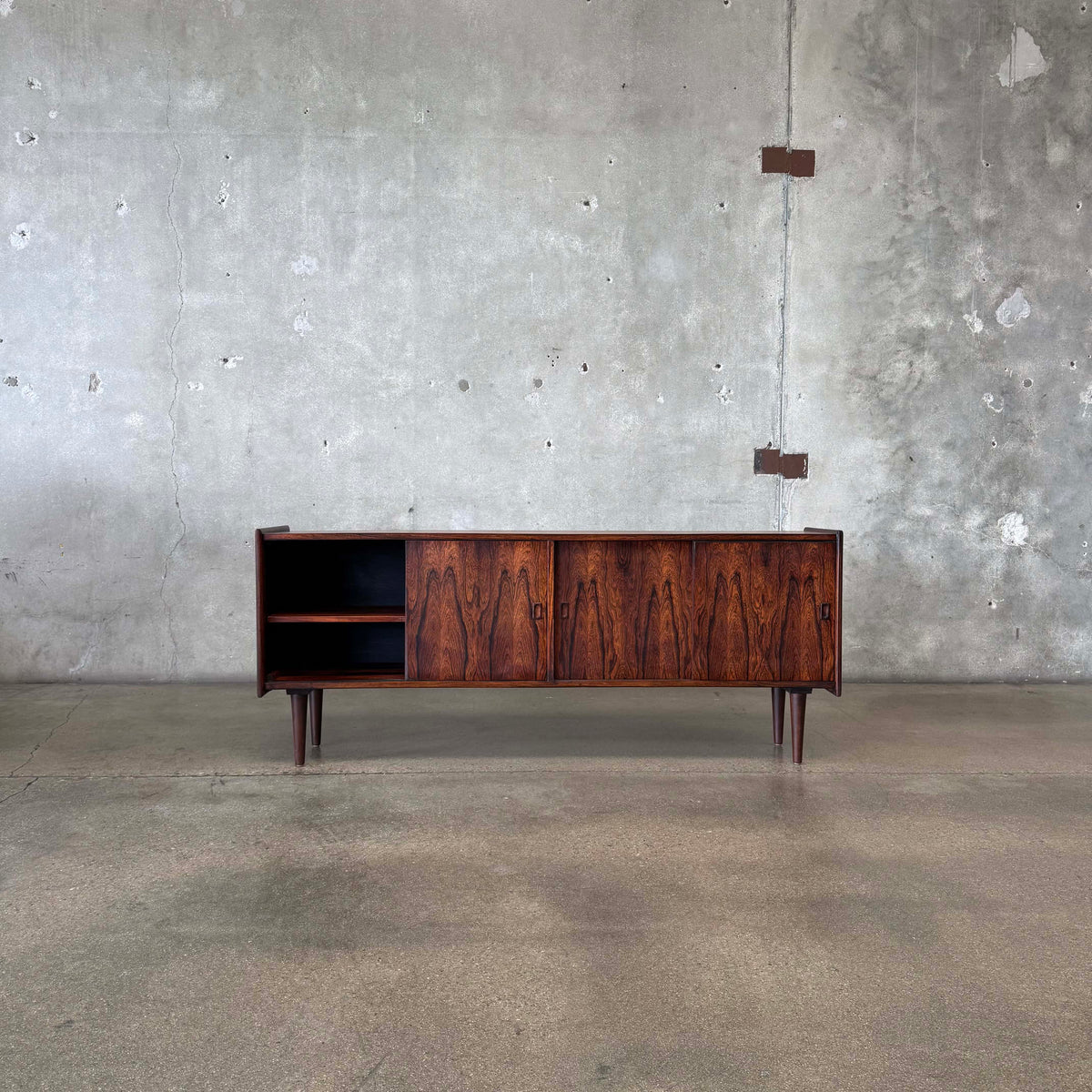 Danish Modern Rosewood Credenza