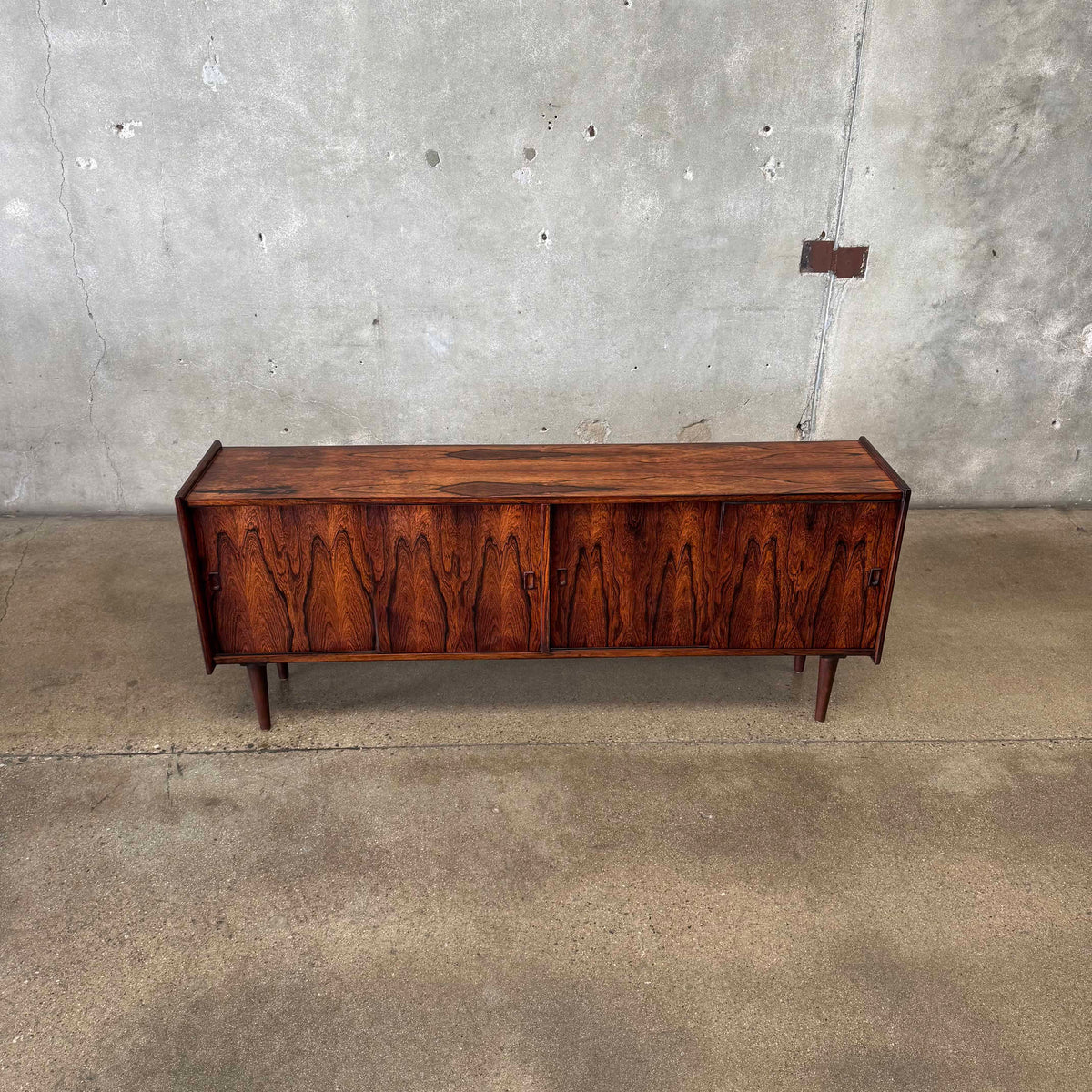Danish Modern Rosewood Credenza
