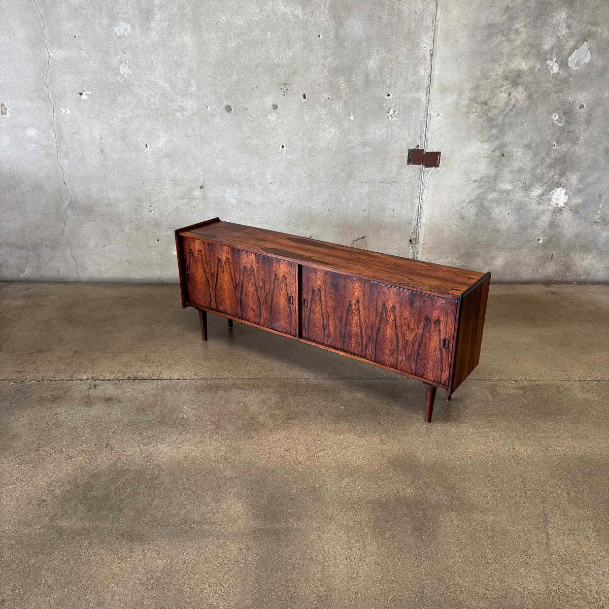 Danish Modern Rosewood Credenza
