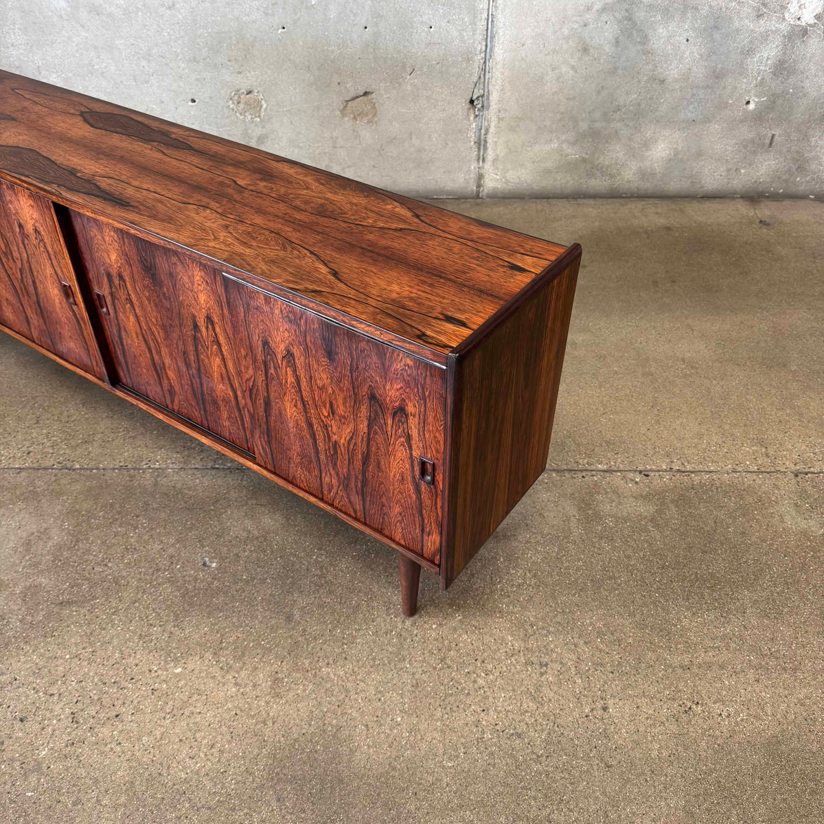 Danish Modern Rosewood Credenza