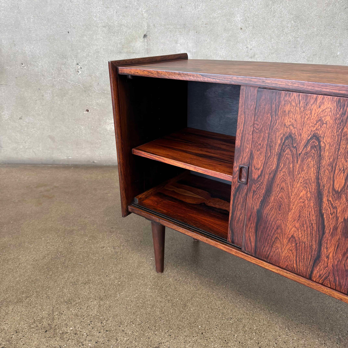 Danish Modern Rosewood Credenza
