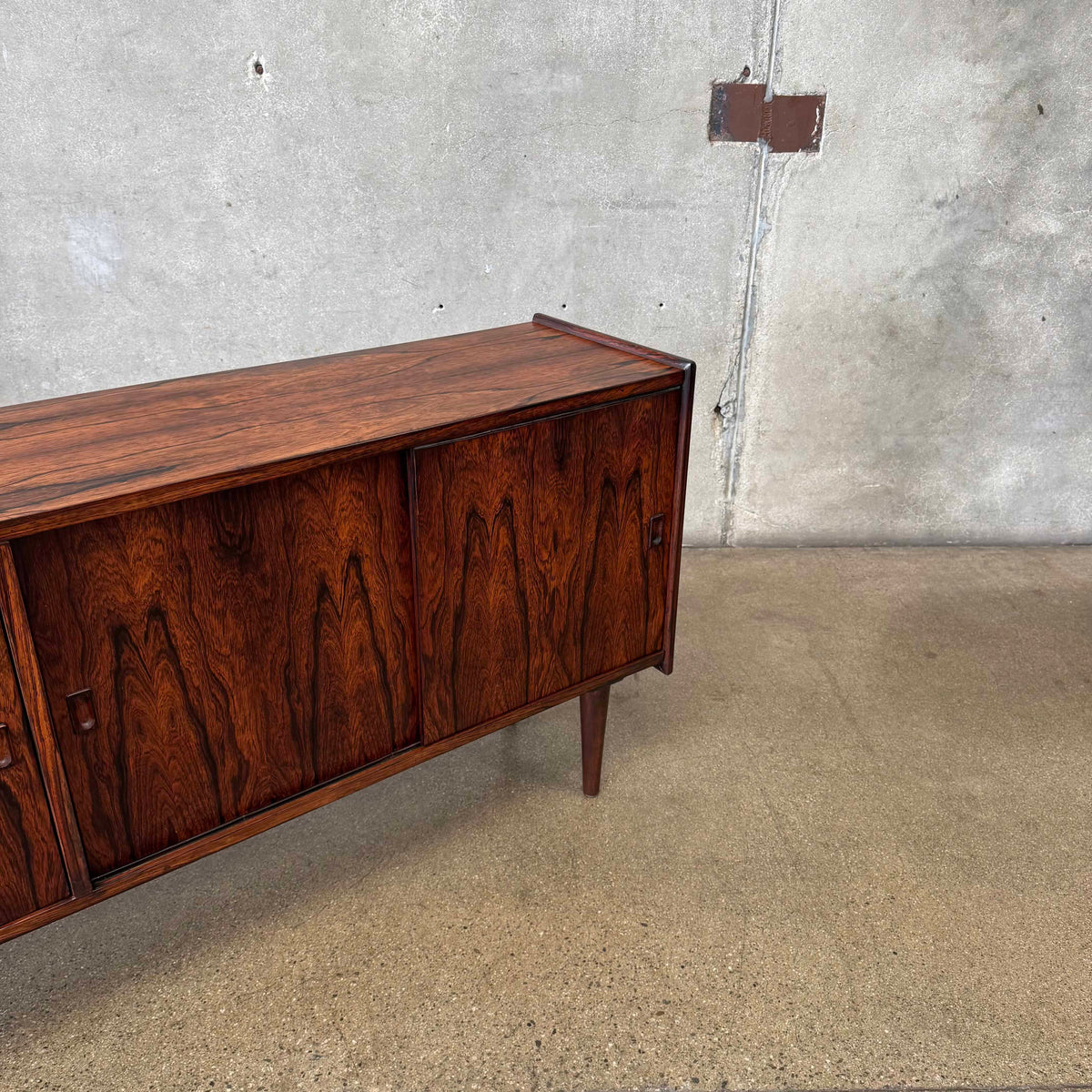 Danish Modern Rosewood Credenza