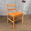 Set of 4 Light Oak Modern Chairs Made In Italy Product Image