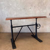 Industrial Pottery Barn Pittsburgh Crank Standing Desk With Stool Product Image