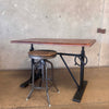 Industrial Pottery Barn Pittsburgh Crank Standing Desk With Stool Product Image
