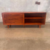 Mosaic TV Console Acacia Wood Product Image