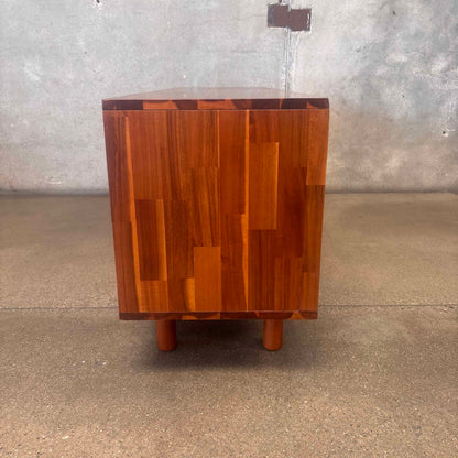 Mosaic TV Console Acacia Wood