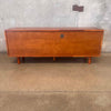 Mosaic TV Console Acacia Wood Product Image