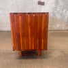 Mosaic TV Console Acacia Wood Product Image