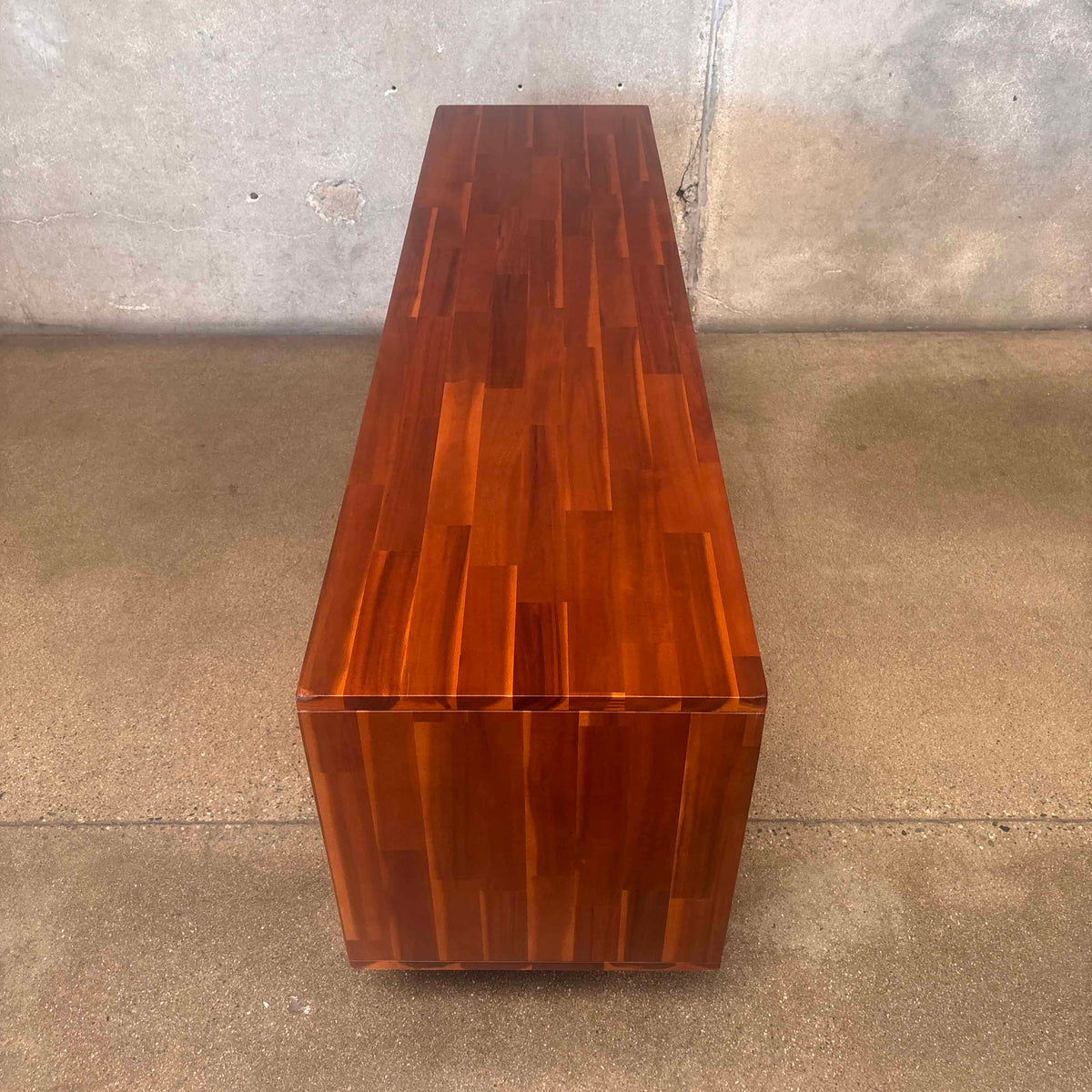 Mosaic TV Console Acacia Wood
