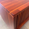 Mosaic TV Console Acacia Wood Product Image