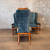 Set of Eight Burlwood Dining Chairs - Six Side Chairs & Two Arm Chairs Product Image
