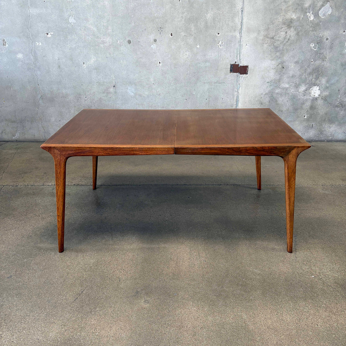 John Van Koert for Drexel Profile Walnut Dining Table