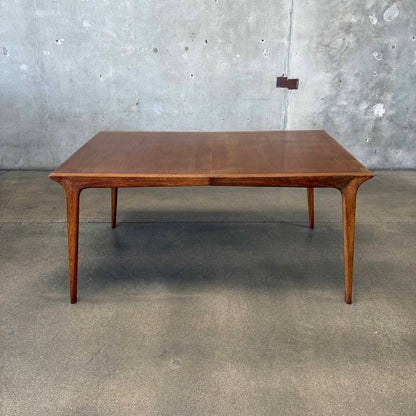 John Van Koert for Drexel Profile Walnut Dining Table