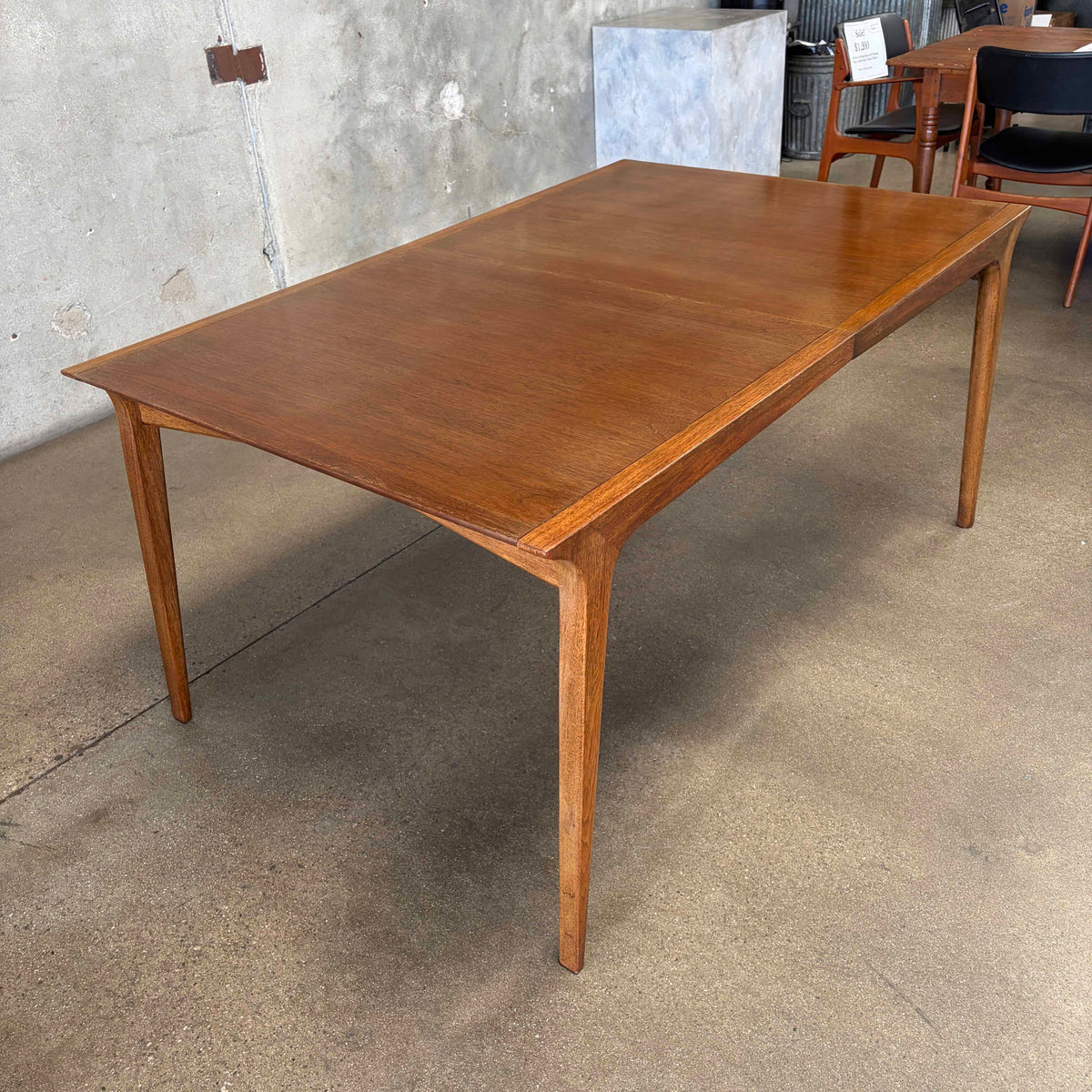 John Van Koert for Drexel Profile Walnut Dining Table