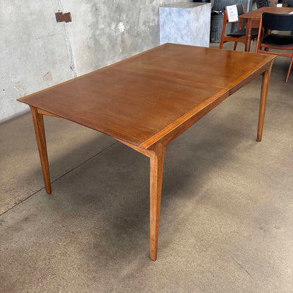 John Van Koert for Drexel Profile Walnut Dining Table