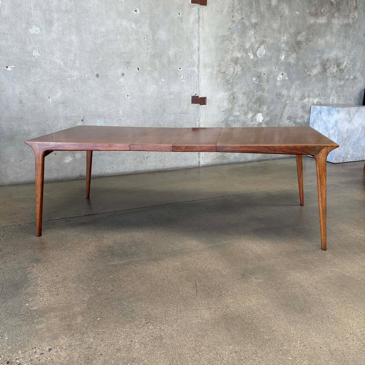 John Van Koert for Drexel Profile Walnut Dining Table