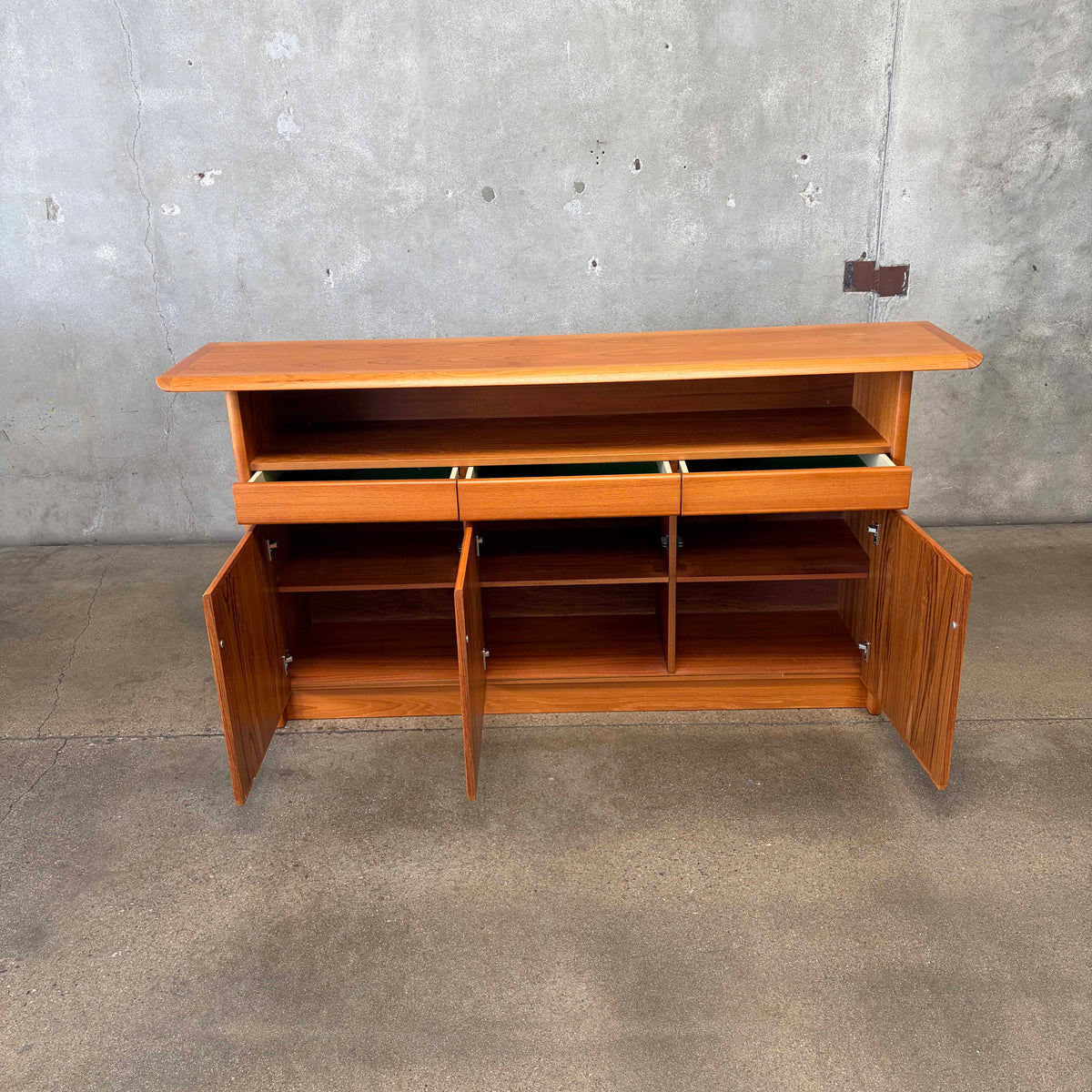 Mid Century Teak Credenza