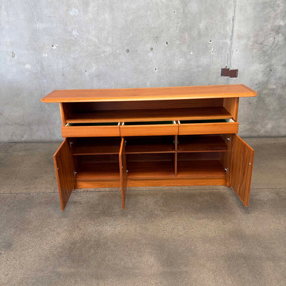 Mid Century Teak Credenza