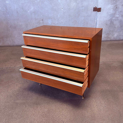 John Keal Walnut Dresser For Brown Saltman c. 1960