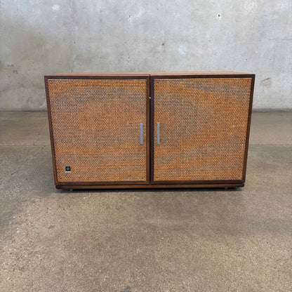 Vintage Stereophonic Radio and Vinyl System