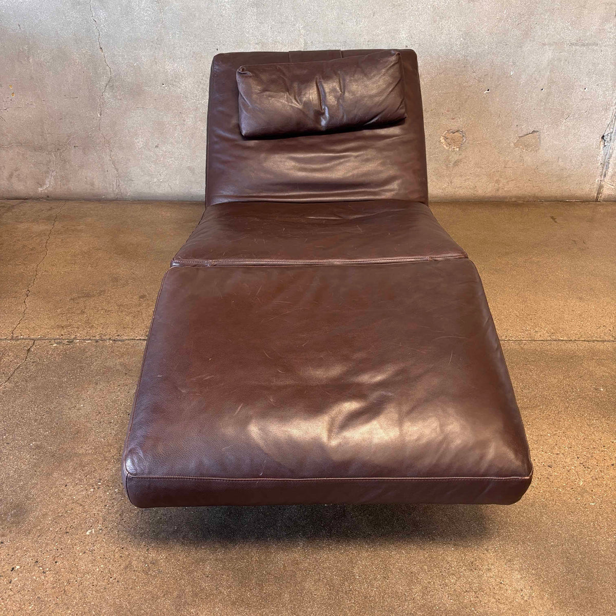 Vintage Natuzzi Postmodern "Zetta" Chaise Lounge, Adjustable.