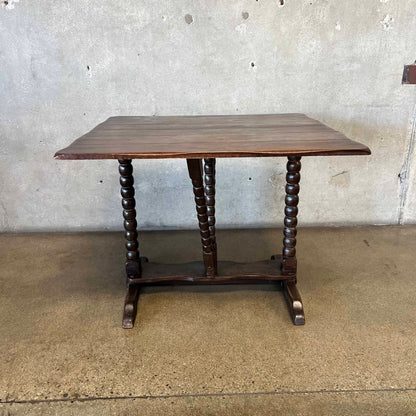Monterey Furniture Classic Old Wood Gate Leg Table 1920's