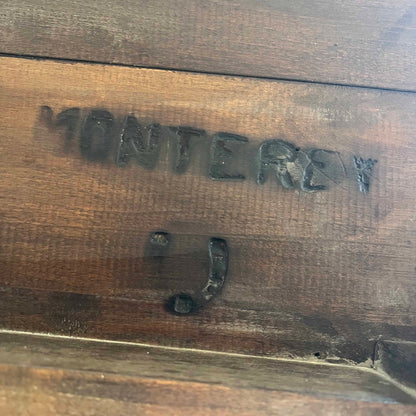 Monterey Furniture Classic Old Wood Gate Leg Table 1920's