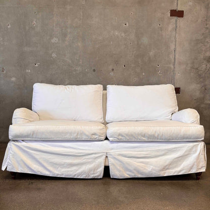 Slip Cover Loveseat Sofa