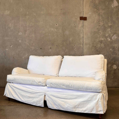 Slip Cover Loveseat Sofa