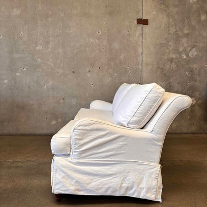 Slip Cover Loveseat Sofa