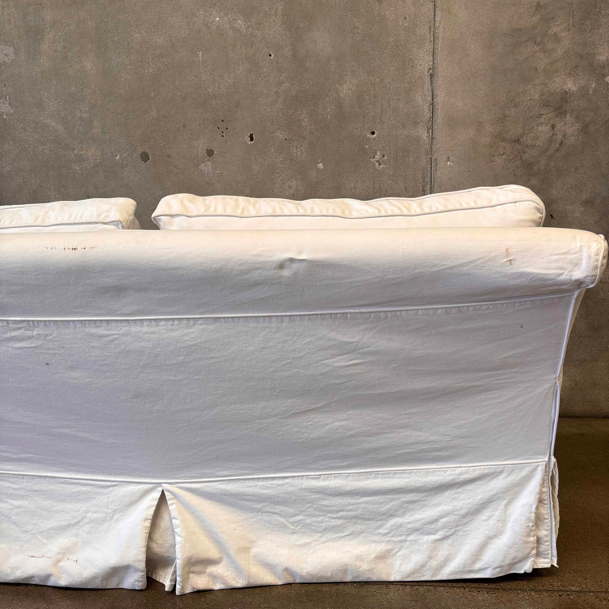 Slip Cover Loveseat Sofa