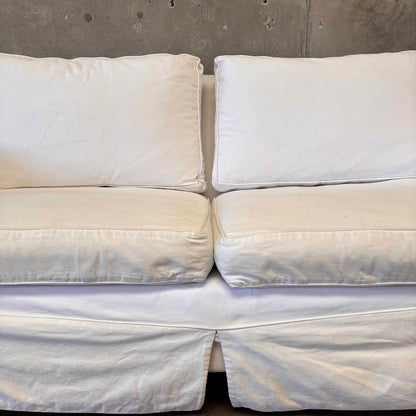 Slip Cover Loveseat Sofa