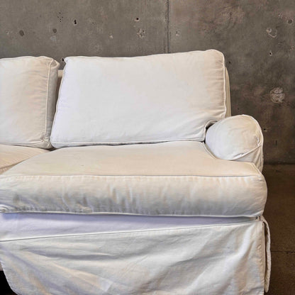 Slip Cover Loveseat Sofa