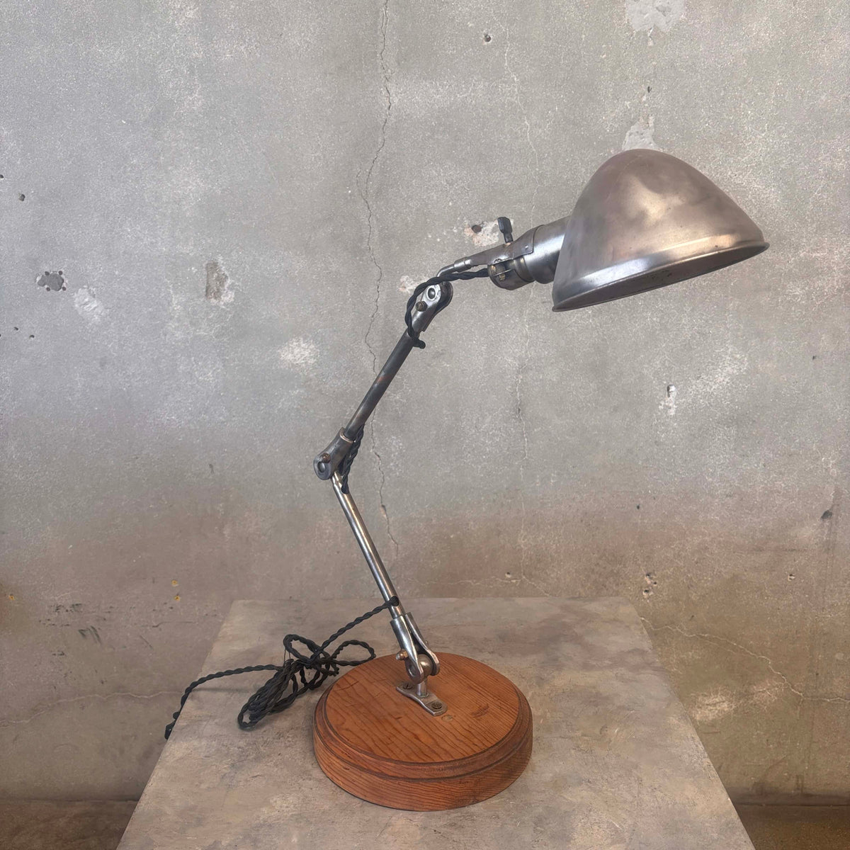 Restored 1940's Task Lamp