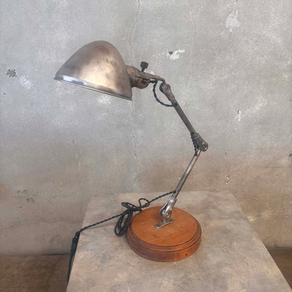 Restored 1940's Task Lamp