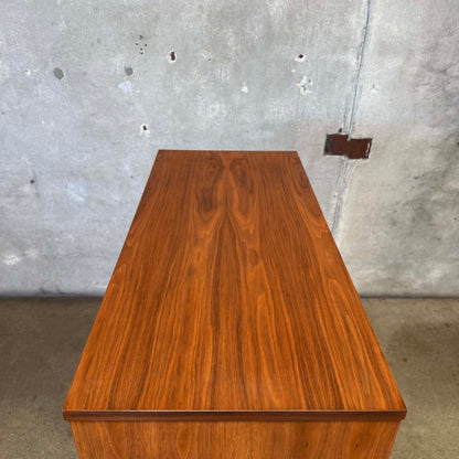 Mid Century Modern Walnut Highboy Dresser