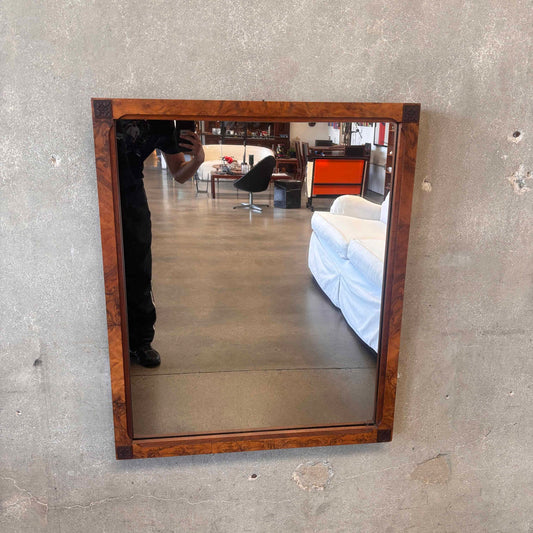 Pennsylvania Dutch Burl Wood Mirror
