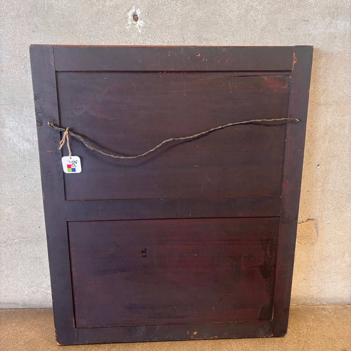 Pennsylvania Dutch Burl Wood Mirror