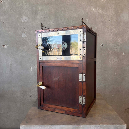 Antique Sterilizer Side Table