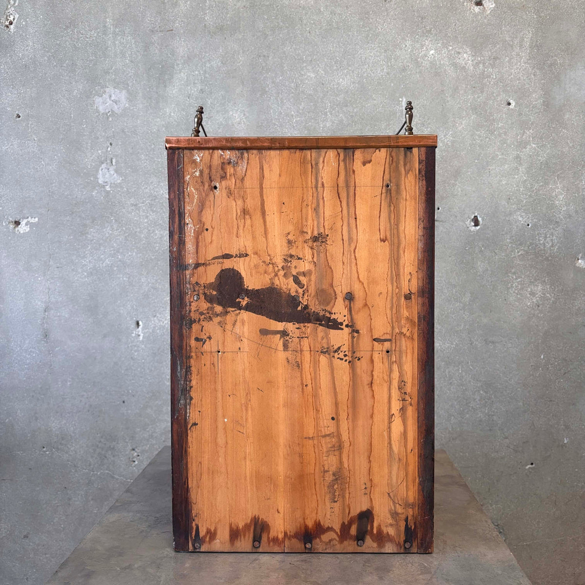 Antique Sterilizer Side Table