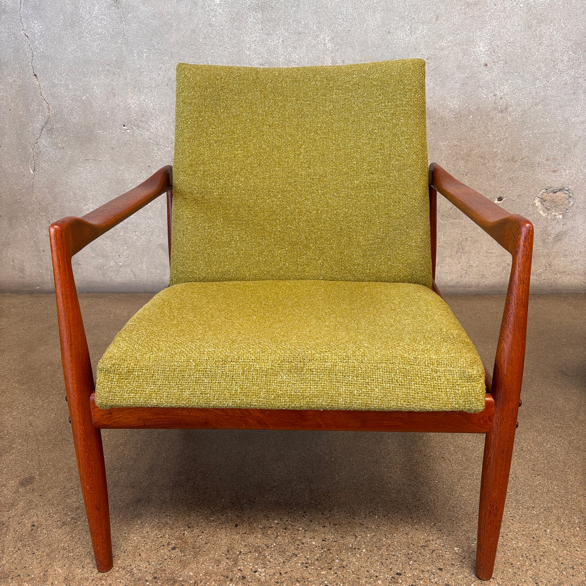 Pair Of Mid Century Modern Danish Modern Chairs 1960's