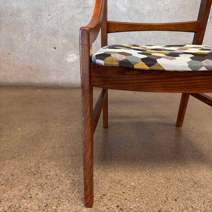 Pair Of MCM Side Chairs New Upholstery 1960's